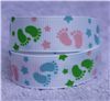 Order Foot Print Ribbon - White