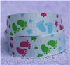 Order  Foot Print Ribbon - Blue Vapour