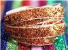 Order  Bling Velvet Ribbon - Old Gold