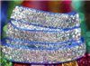 Order  Bling Velvet Ribbon - Sapphire