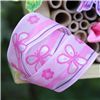 Order  Butterfly Ribbon - Pink/Silver