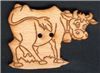 Order  Wood Button - Daisy Cow