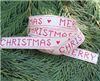 Order  Christmas Ribbon - Merry Christmas Red