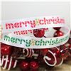 Order  Skinny Christmas Ribbon Merry Christmas - Red/Green