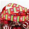 Order  Skinny Christmas Ribbon Flakes & Candy Stripe - Red/Green