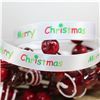 Order  Skinny Christmas Ribbon Merry Christmas - Green A
