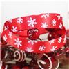 Order  Skinny Christmas Ribbon Sm Snowflakes - Red