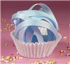 Order  Cupcake Ribbon - Blue Ice Grosgrain Ribbon