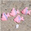 Order  Fun in the Sun Buttons - Fish Pink