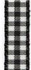 Order  10mm Gingham Ribbon - Black