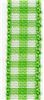 Order  10mm Gingham Ribbon - Lime