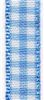 Order  10mm Gingham Ribbon - Sky
