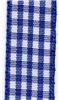 Order  15mm Gingham Ribbon - Royal