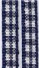 Order  5mm Gingham Ribbon - Navy