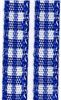 Order  5mm Gingham Ribbon - Royal