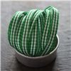 Order  Mini Check Ribbon - Emerald