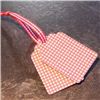 Order  Mini Check Tags - Red