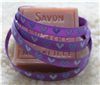 Order  10mm Single Heart Ribbon - Grape