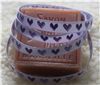 Order 10mm Single Heart Ribbon - Lilac Mist