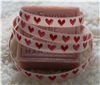 Order  10mm Single Heart Ribbon - Nude