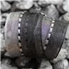 Order  Monochrome Ribbons - 25mm Sheer Silver/Black