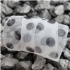 Order  Monochrome Ribbons - 40mm Black Polka Dots