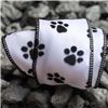 Order  Monochrome Ribbons - 40mm Paw Prints