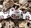 Order  Paw Print Ribbon - Ice Grosgrain