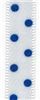 Order  10mm Dot Colour White/Blue