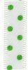 Order  10mm Dot Colour White/Green
