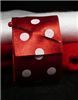 Order  Lots a Dots Ribbon - Red Satin Dots