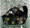 Order  15mm Metallic Polka Dot - Gold