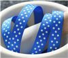 Order  Grosgrain Ribbon - Swiss Electric Blue/White
