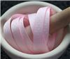 Order  Grosgrain Ribbon - Swiss Dot Pearl Pink White