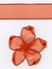 Order  10mm Sheer Ribbon Colour Rust