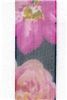 Order  15mm Sheer Ribbon - Black Flora