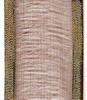 Order  23mm Gold Edge Sheer Colour Cocoa