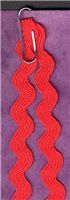 Order  Ric Rac Ribbon - Red