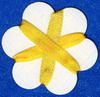 Order  4mm Silk Ribbon Colour Sunshine