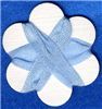 Order  7mm Silk Ribbon Colour Baby Blue