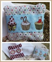 cupcakes and lavender bags