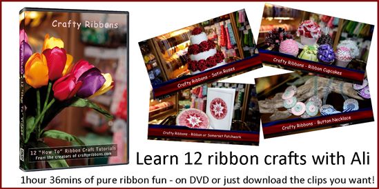 Crafty Ribbons DVD