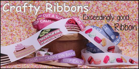 cake and baking ribbons