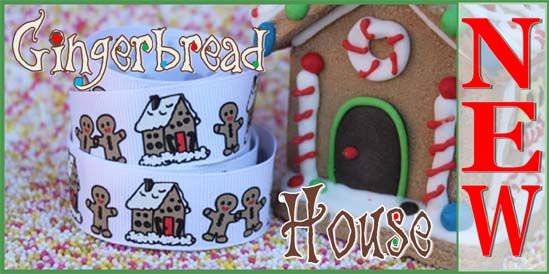 gingerbread men ribbons and buttons