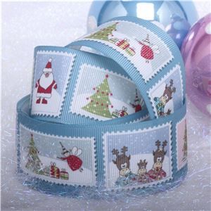 Winterscene Stamp Ribbon - Stamps