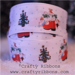 Mice Christmas Ribbon - Boot