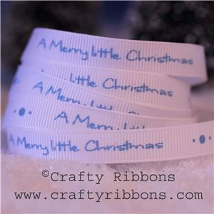 Mice Christmas Ribbon - Merry Little