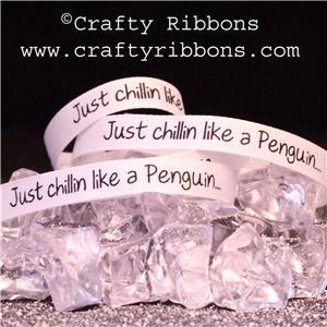 Penguin Pals Ribbon - Just chilling like a Penguin...