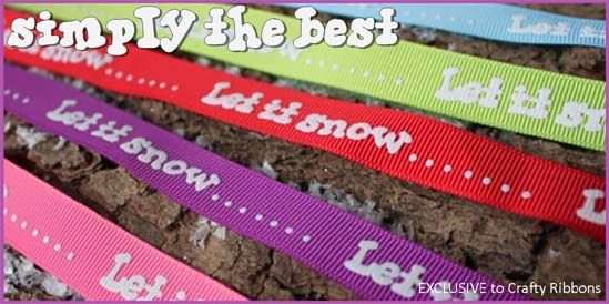 christmas ribbon