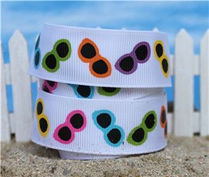 Click to enlarge Summer Holiday Ribbon - Sunglasses Summer Holiday Ribbon - Sunglasses